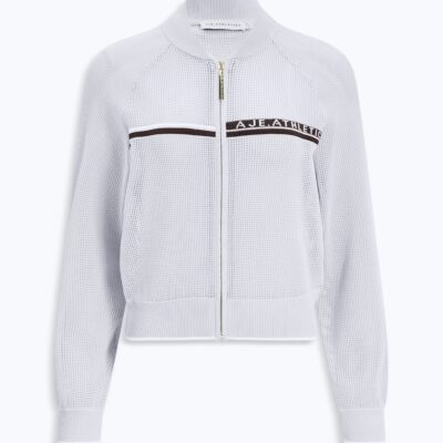 Aje Contrast Open Knit Jacket - Image 2
