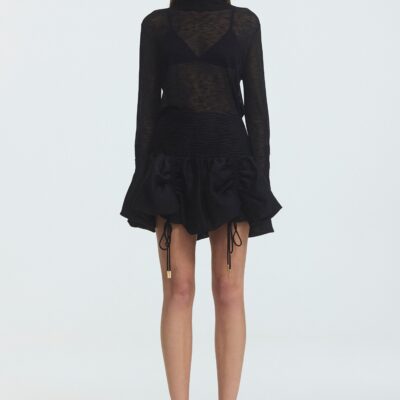 Aje Contour Mini Skirt - Image 1