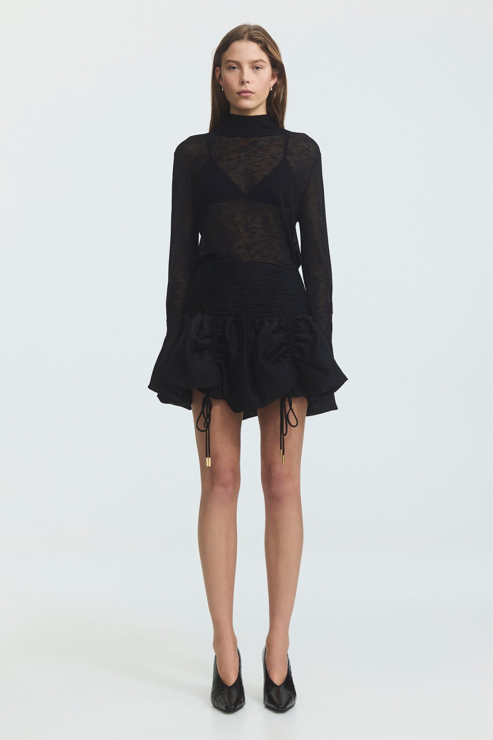Aje Contour Mini Skirt - Image 1