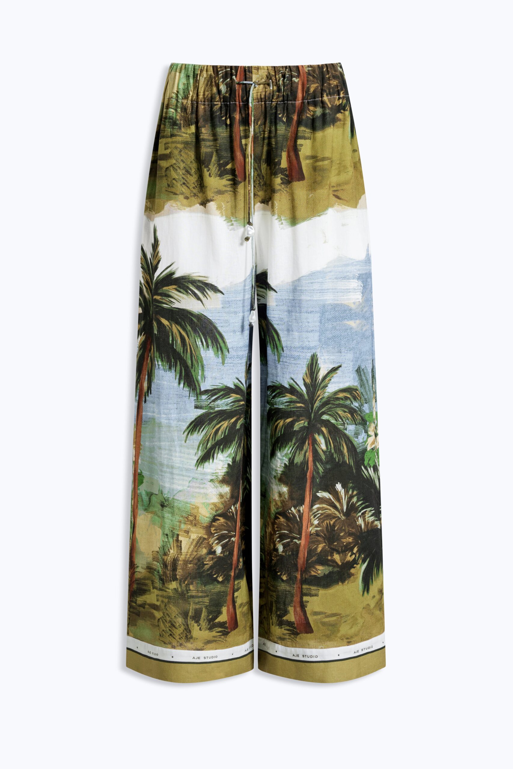 MNAJE300826190239125_2 Aje Coastal Border Pant - Image 2