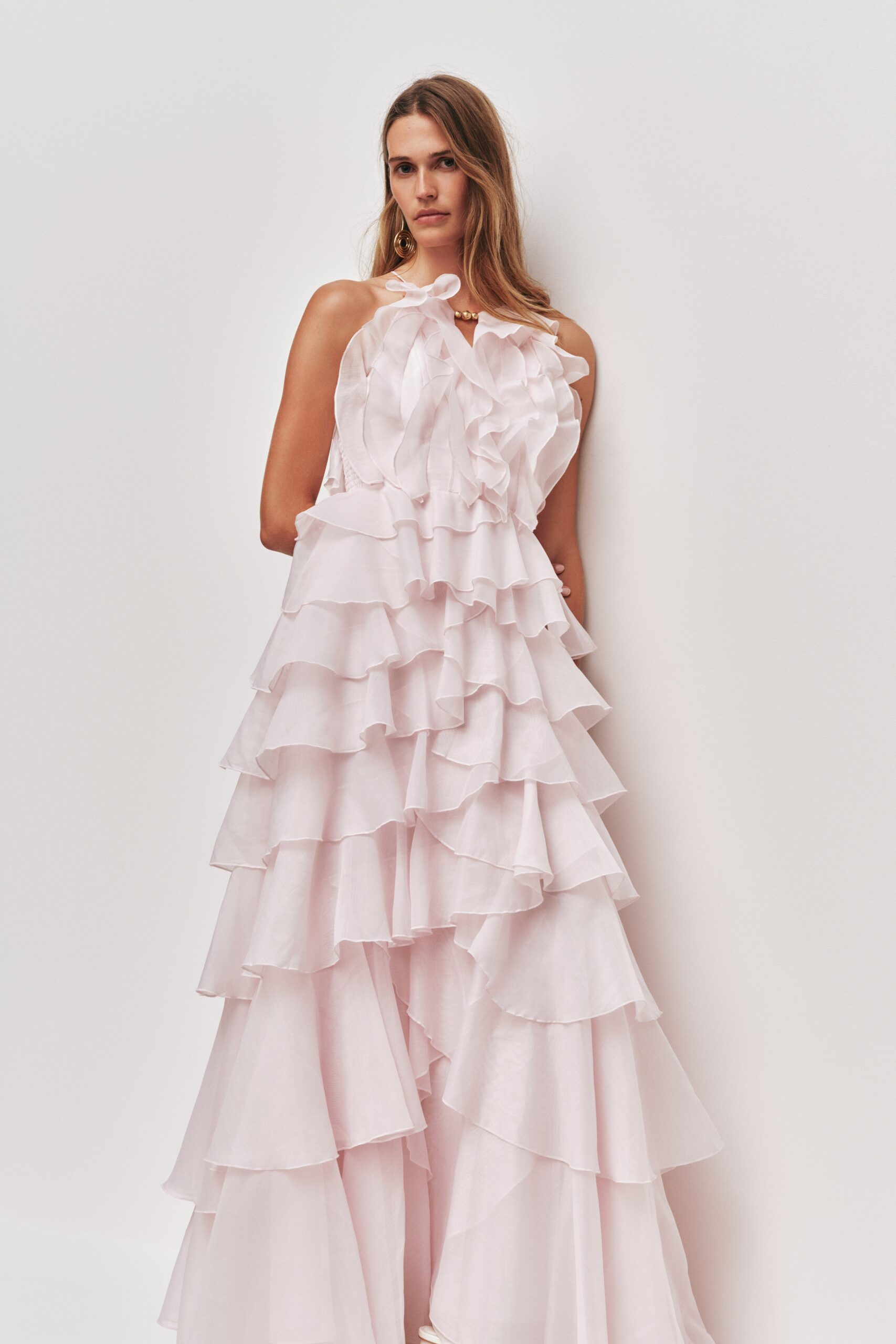 MNAJE300826190239135_3 Aje Cleo Maxi Dress - Image 3