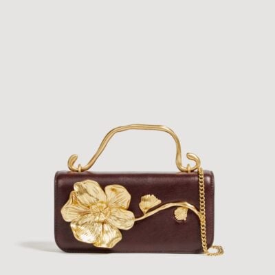 Aje Celeste Flower Clutch - Image 1