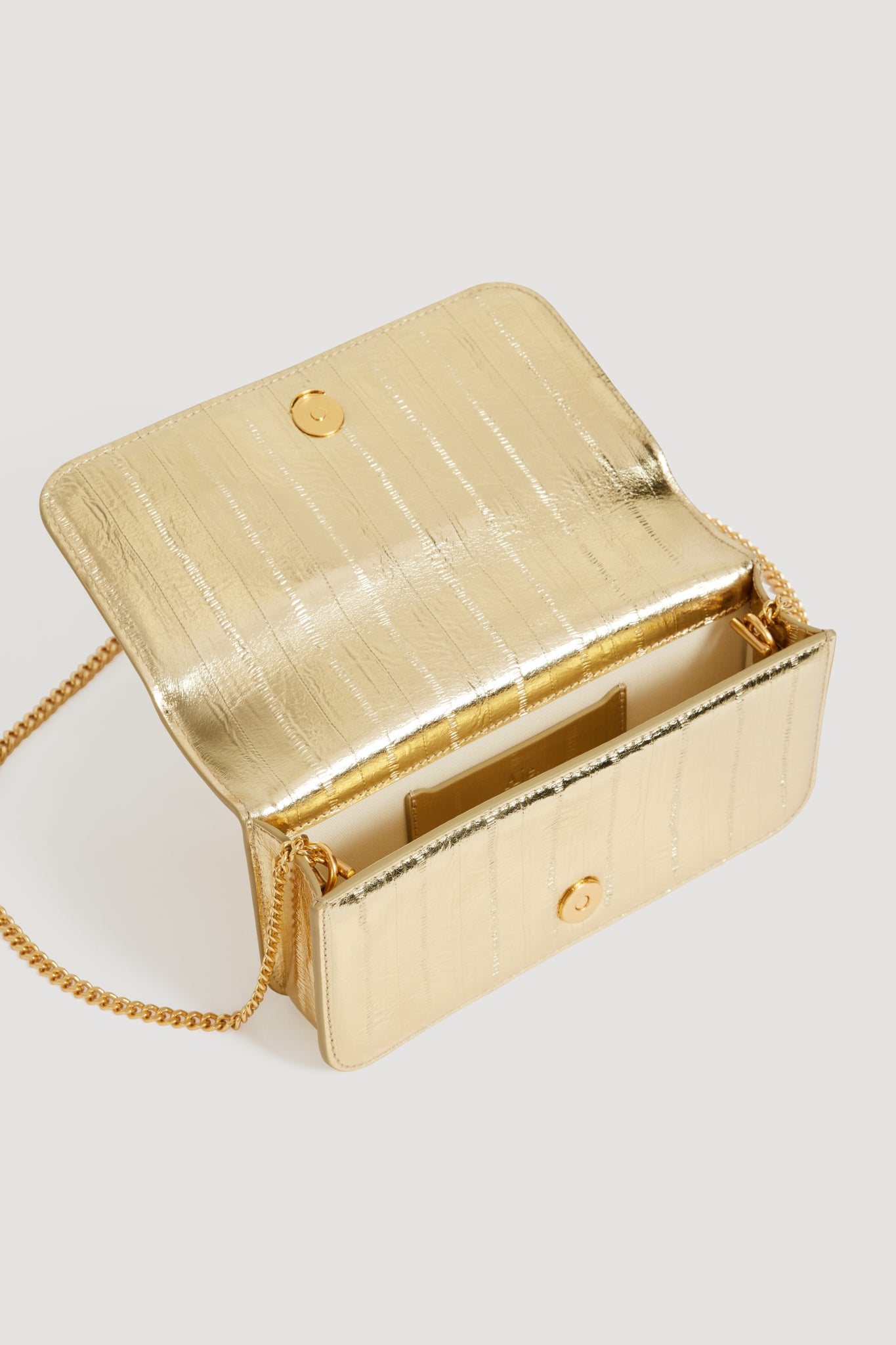 Aje Celeste Emboss Flower Clutch - Image 3