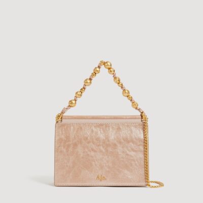 Aje Cece Metallic Clutch - Image 1