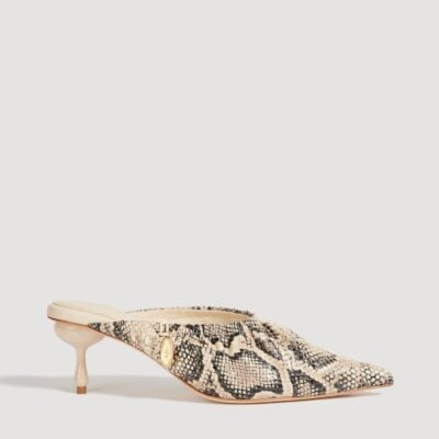 Aje Carmena Rushed Mule Heel - Image 1