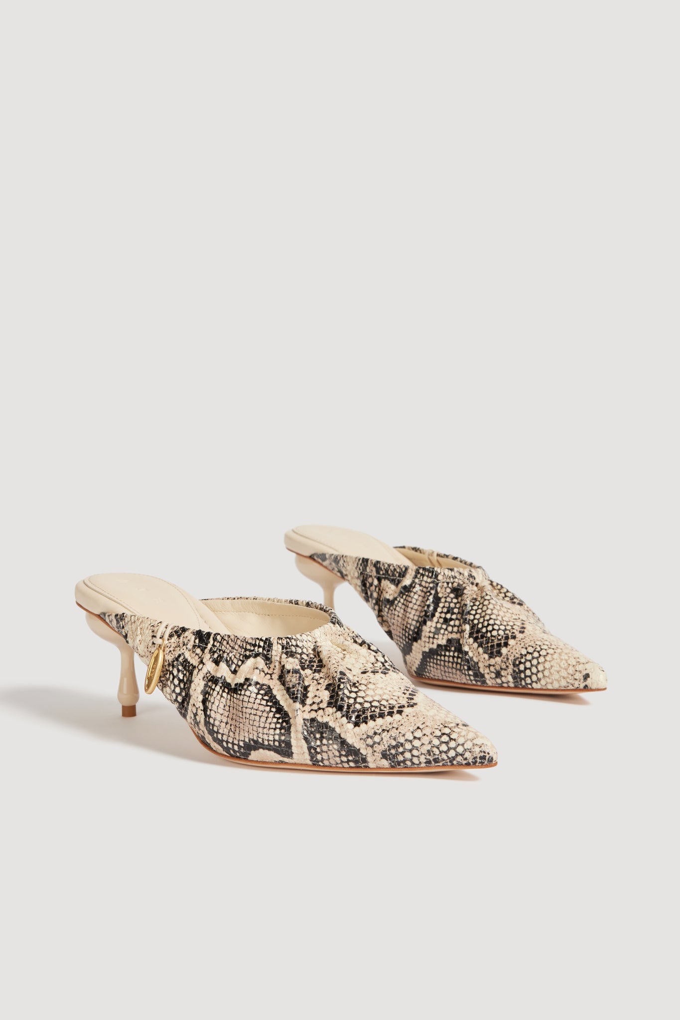 MNAJE300826190239157_2 Aje Carmena Rushed Mule Heel - Image 2