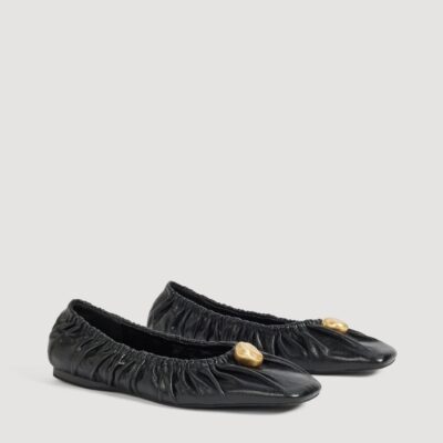 Aje Carmena Ruched Ballet Flat - Image 2