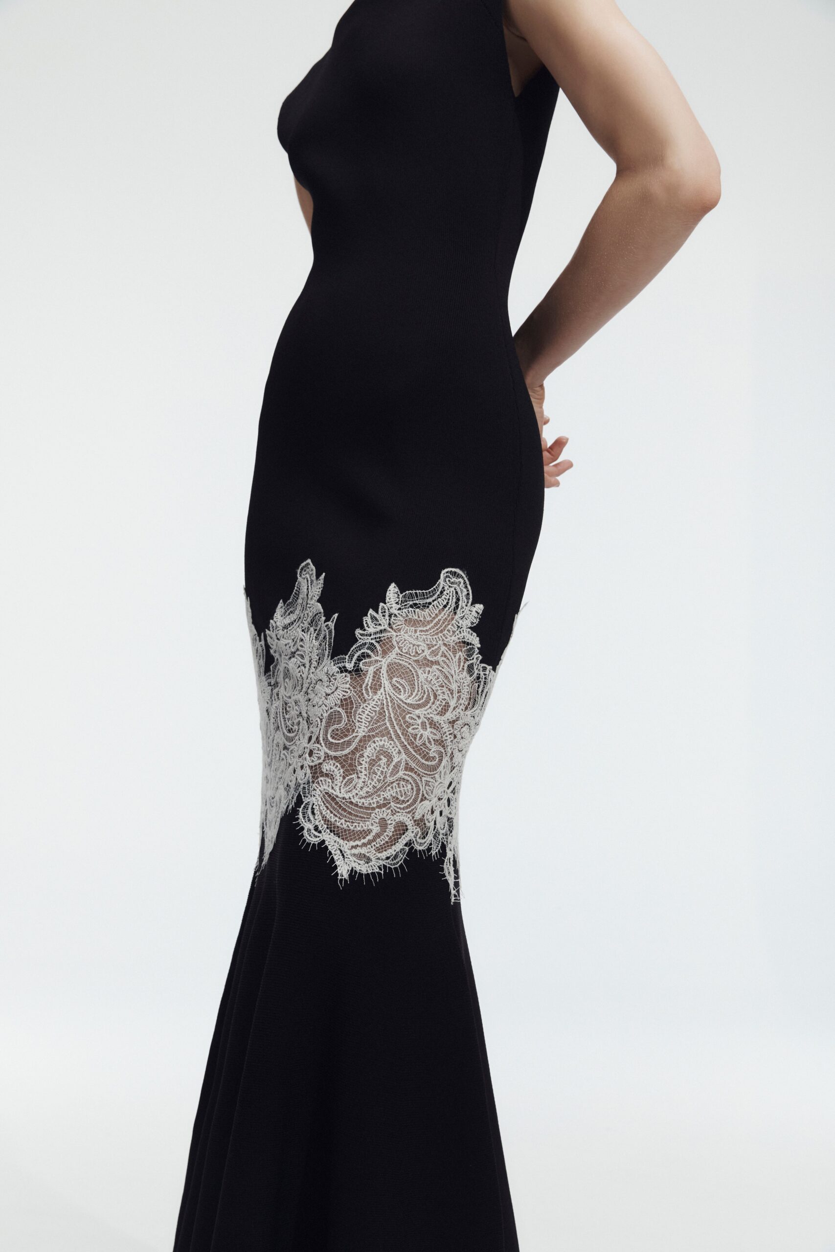 MNAJE300826190239159_3 Aje Carla Knit Maxi Dress - Image 3