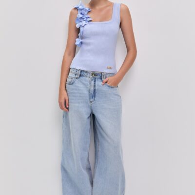 Aje Camille Flower Tank - Image 1