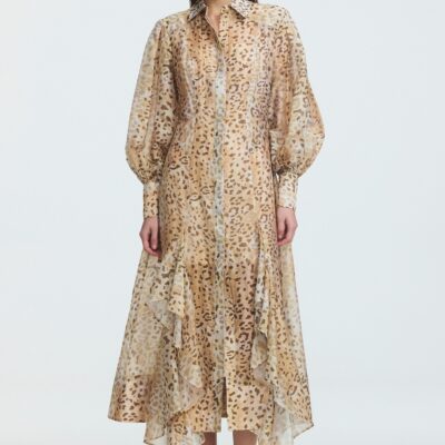 Aje Caelia Midi Shirt Dress - Image 1