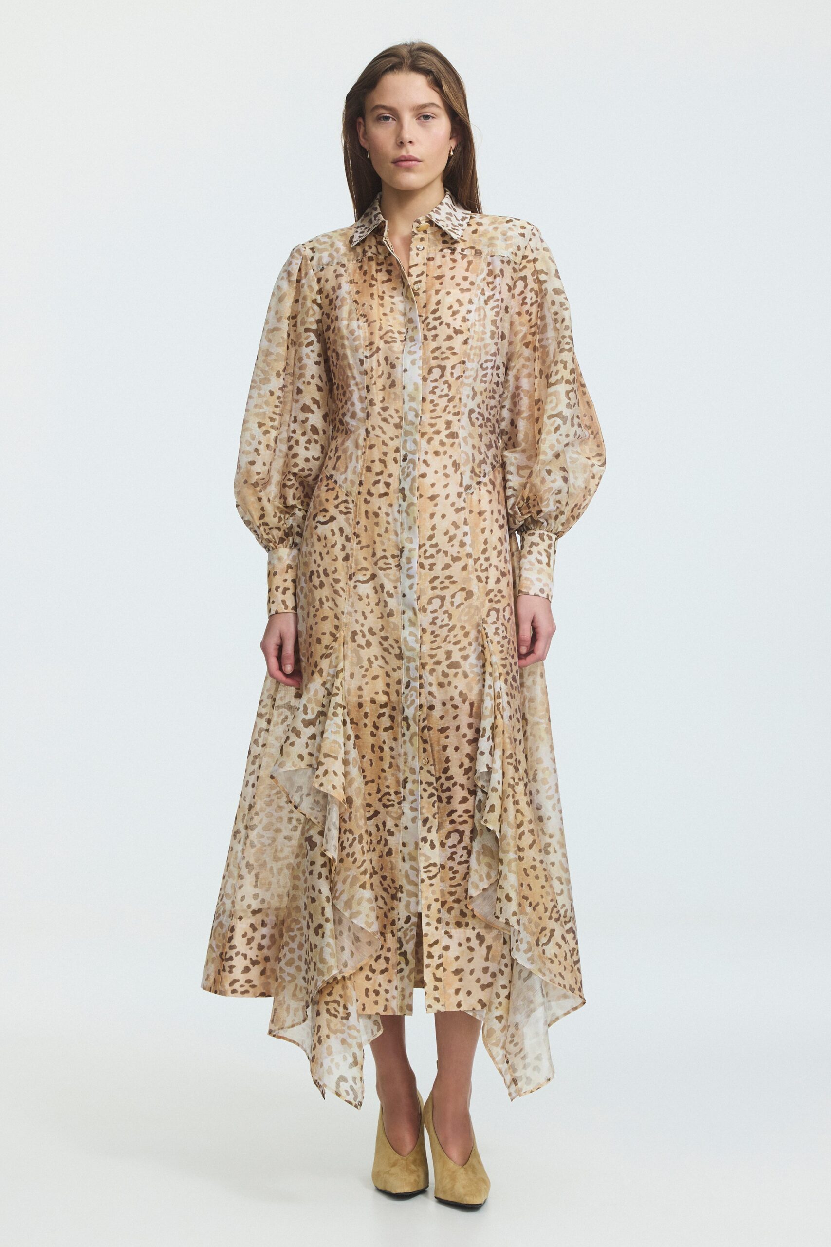 Aje Caelia Midi Shirt Dress - Image 1