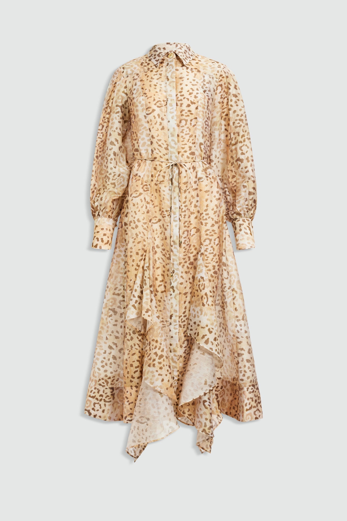 MNAJE300826190239166_2 Aje Caelia Midi Shirt Dress - Image 2