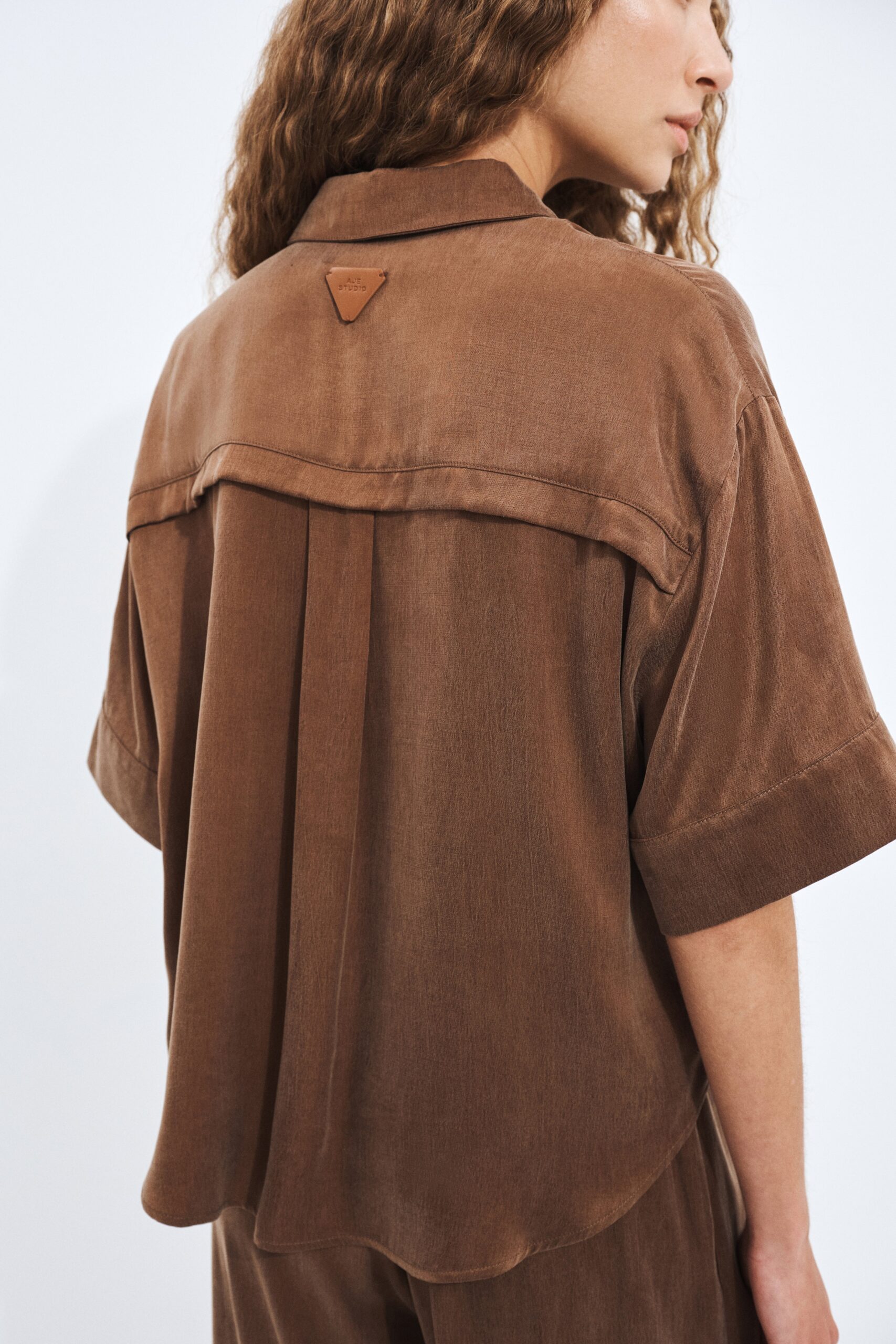 MNAJE300826190239170_3 Aje Brooke Short Sleeve Shirt - Image 3