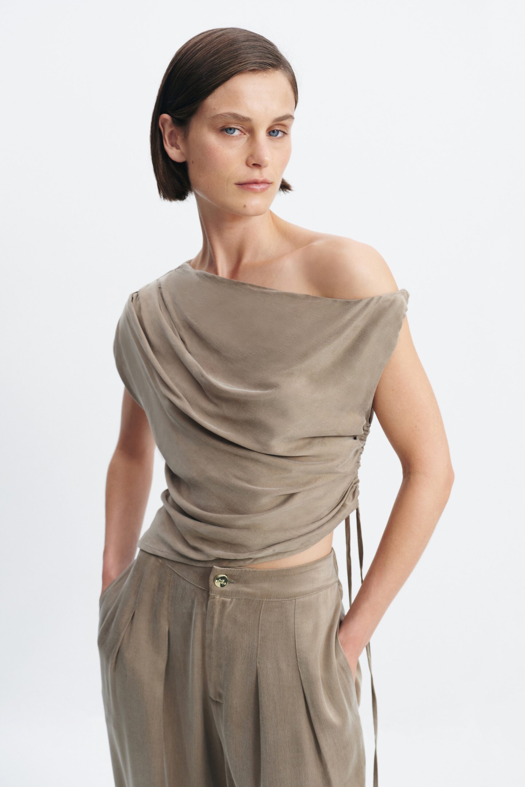 Aje Brooke Asymmetric Top - Image 1