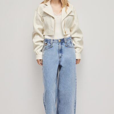 Aje Brodie Leather Jacket - Image 1