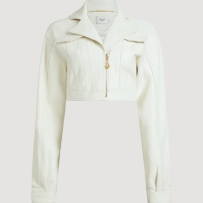 Aje Brodie Leather Jacket - Image 2