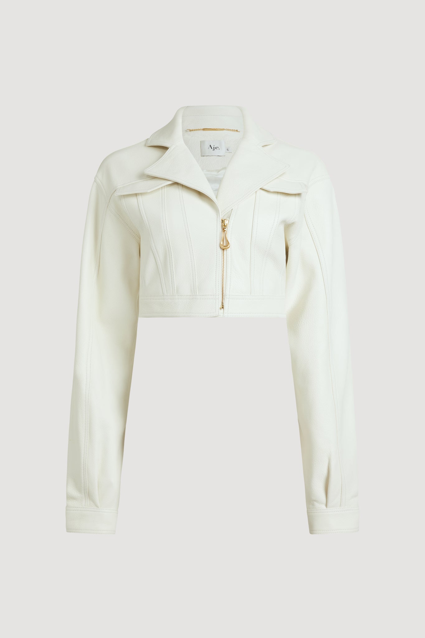 Aje Brodie Leather Jacket - Image 2