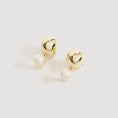 Aje Briella Half Hoop Earring - Image 1