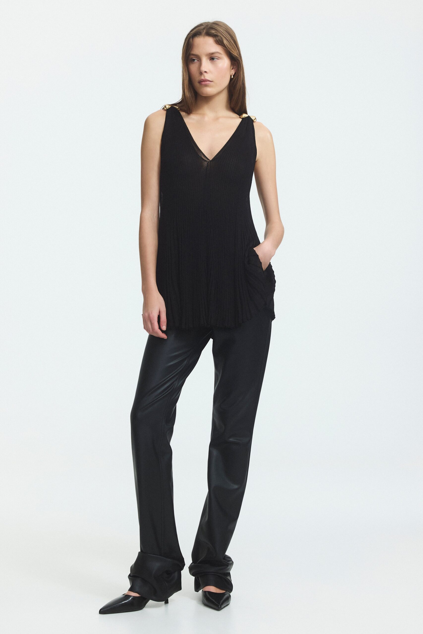 Aje Bloomina Knit Top - Image 1