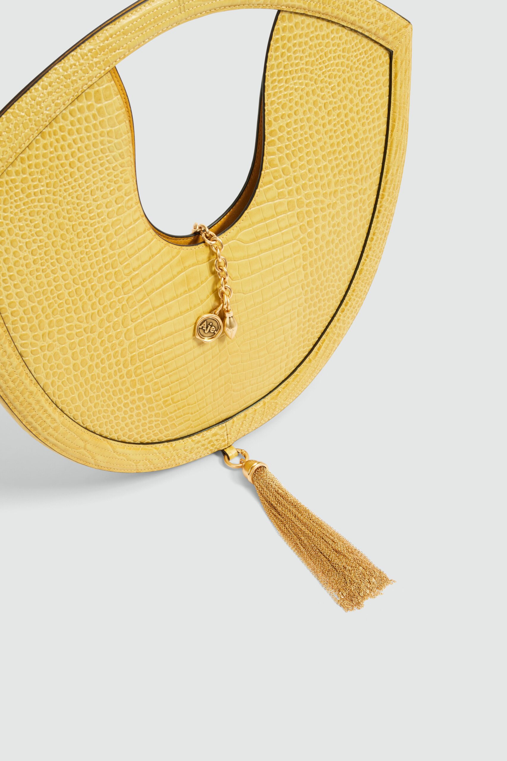MNAJE300826190239185_3 Aje Bijou Croc Emboss Bag - Image 3