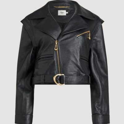 Aje Ashton Leather Jacket - Image 2