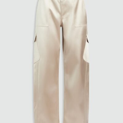 Aje Ardena Satin Cargo Pant - Image 2