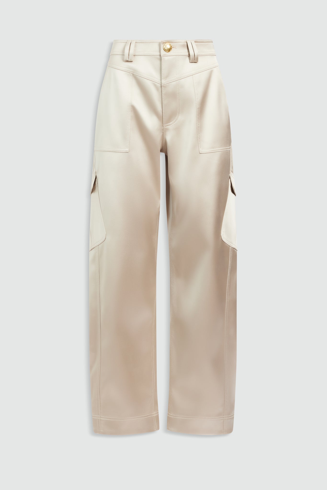 Aje Ardena Satin Cargo Pant - Image 2