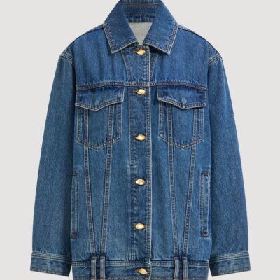 Aje Aradia Oversized Denim Jacket - Image 2