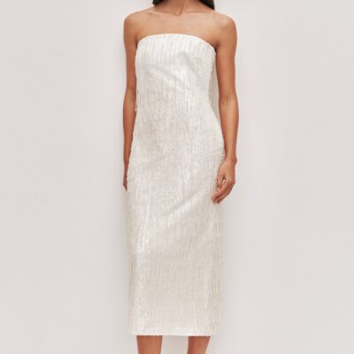 Aje Amulet Sequin Midi Dress - Image 1