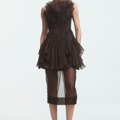Aje Amaryllis Midi Dress - Image 1