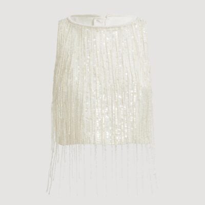Aje Aire Sequin Top - Image 2