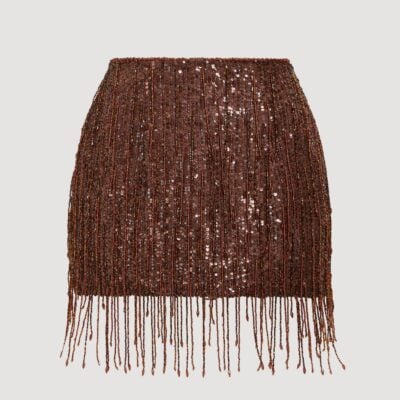 Aje Aire Sequin Skirt - Image 2