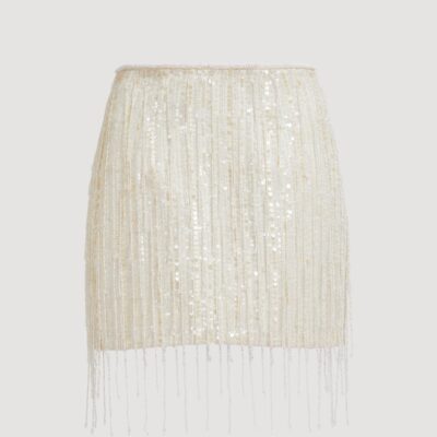 Aje Aire Sequin Mini Skirt - Image 2