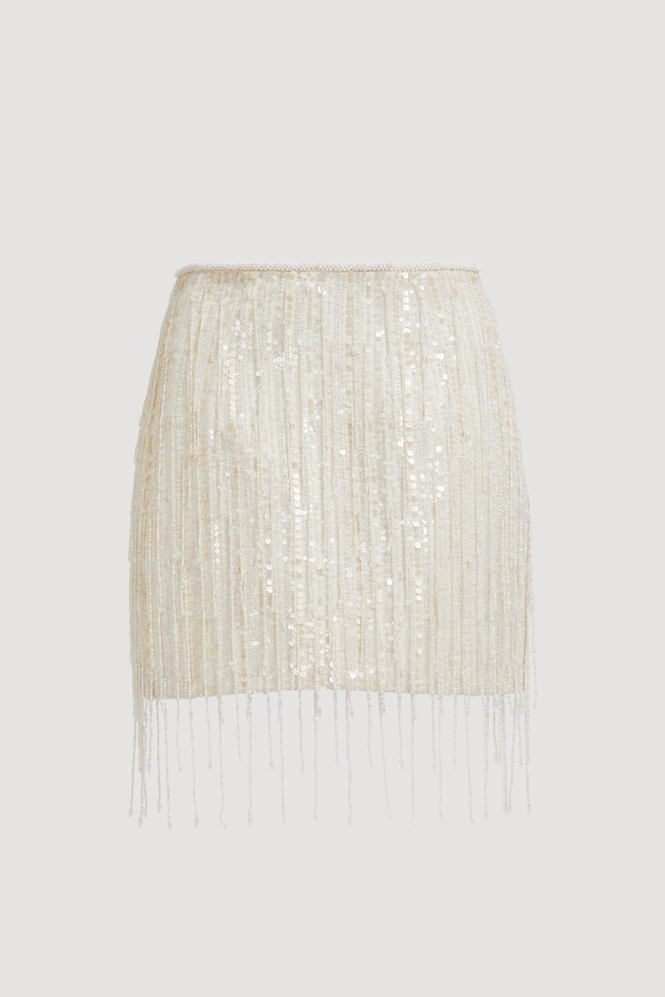 MNAJE300826190239236_2 Aje Aire Sequin Mini Skirt - Image 2