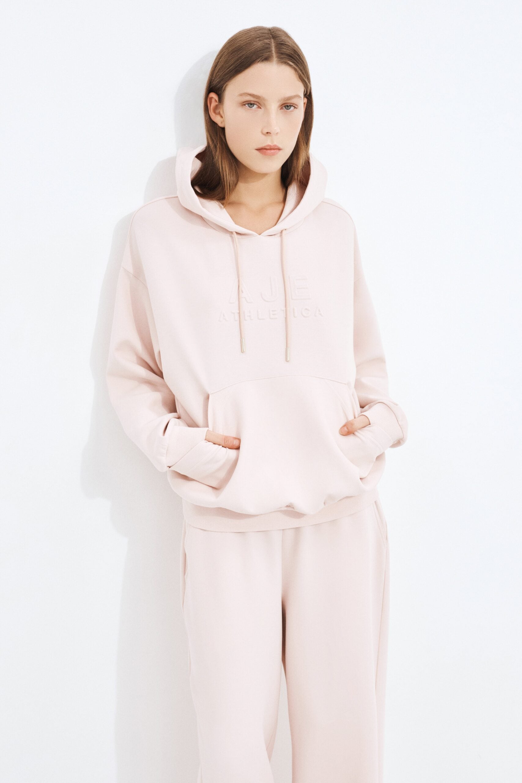 Aje AA Logo Crew Hoodie - Image 1