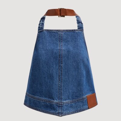 Aje Zella Denim Halter - Image 2