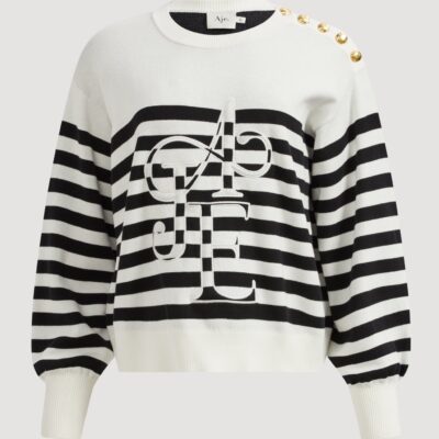Aje Zara Logo Knit Jumper - Image 2