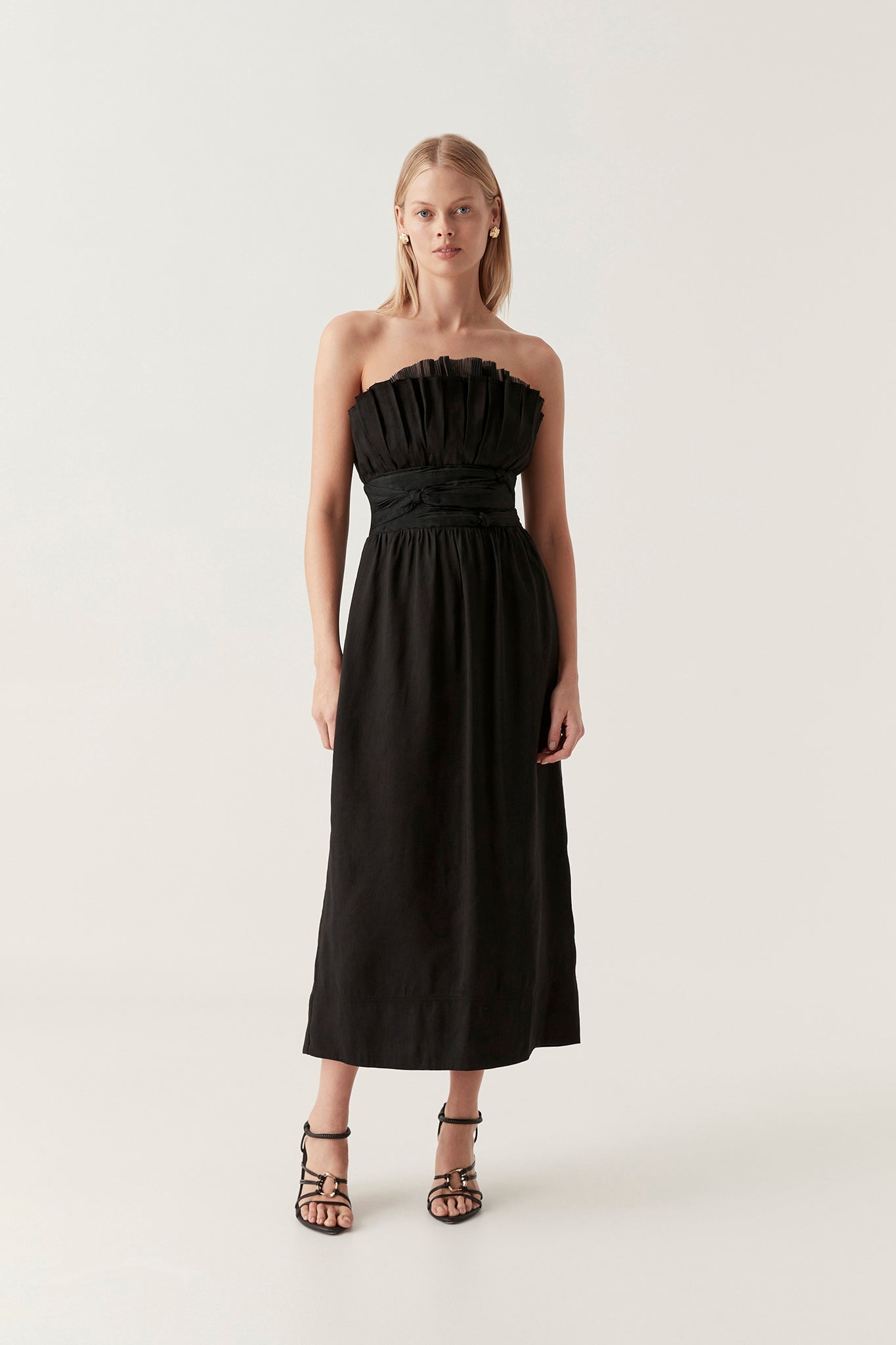 Aje Whisper Knot Waist Midi Dress — Spring 2026 fashion trends Australia