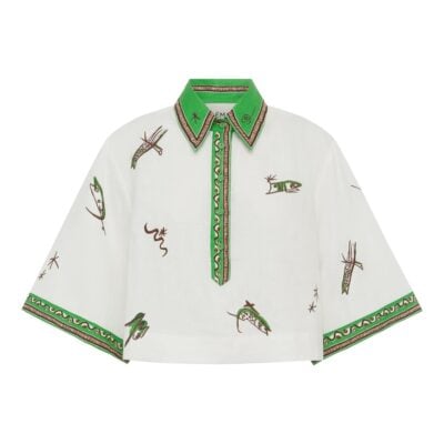 Alemais Wanda Embroidered Shirt - Image 1