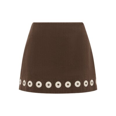 Alemais Tobe Denim Skirt - Image 1