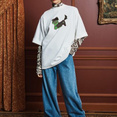 Alemais Tangible Love Embroidered Tee - Image 2