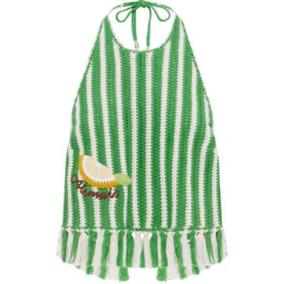 Alemais Sundae Green Halter Top Exclusive - Image 1