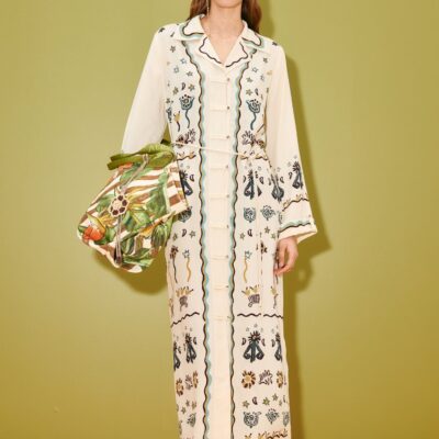 Alemais Sun Dancer Shirtdress - Image 2