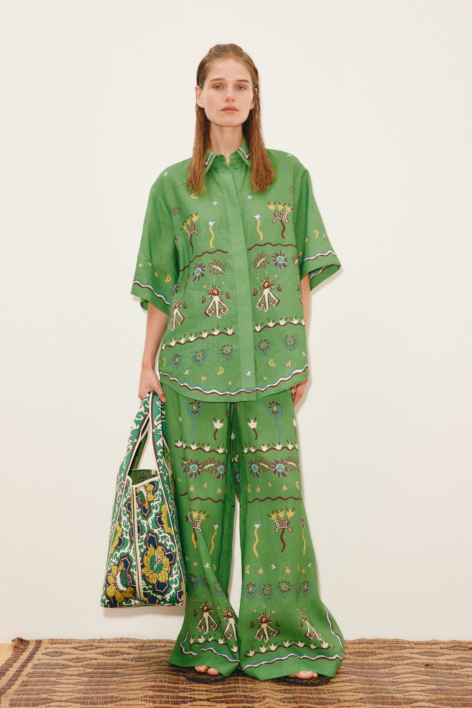 MNAL050826055500064_2 Alemais Sun Dancer Shirt - Image 2