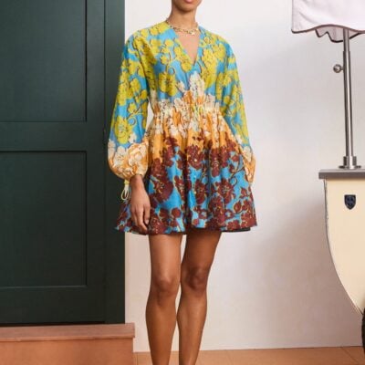 Alemais Splice Mini Dress - Image 2