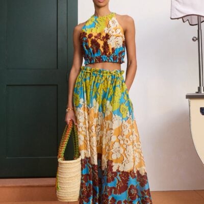 Alemais Splice Crop Top - Image 2