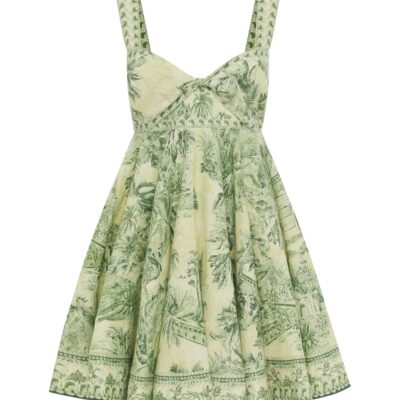 Alemais Sara Mini Twist Sundress - Image 1