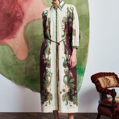 Alemais Ruthie Short Sleeve Shirtdress - Image 2