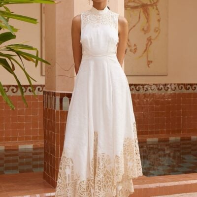 Alemais Rosemary Embroidered Gown - Image 2