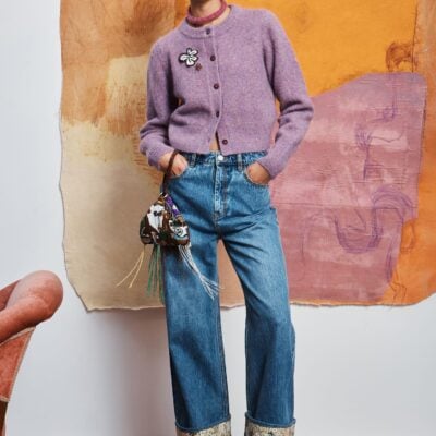 Alemais Reggie Cropped Cardigan - Image 2